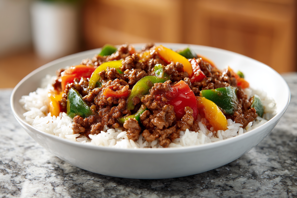 Sizzling Ground Beef Philly Bowls: Your New Favorite Meal Prep