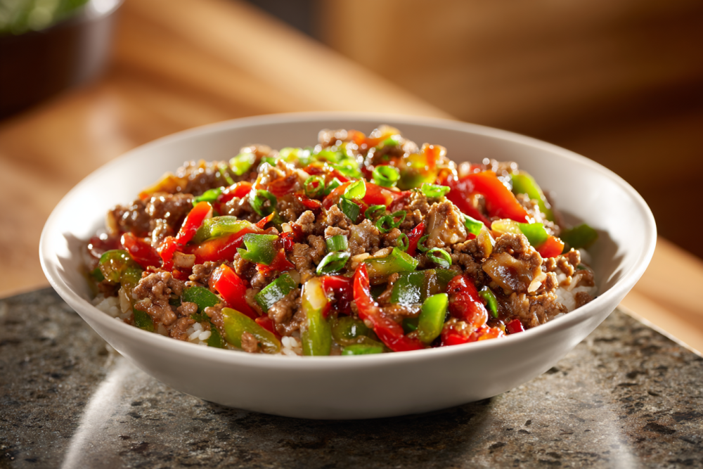 Sizzling Ground Beef Philly Bowls: Your New Favorite Meal Prep