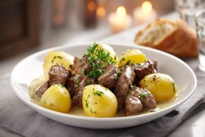 One-Pan Skillet Steak and Potatoes