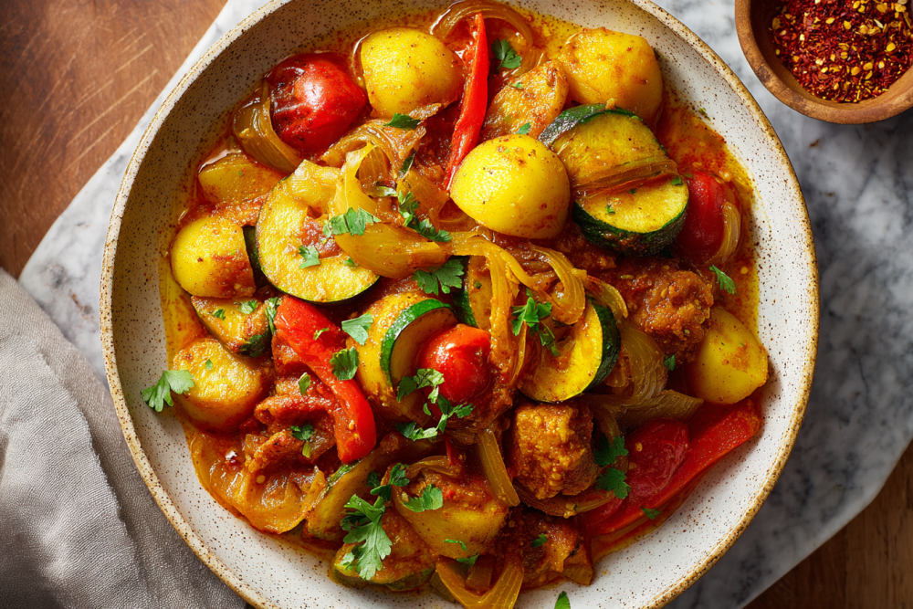 Slow-Simmered Moroccan Vegetable Tagine: Your New Favorite Vegetarian Dinner