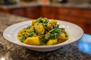 Speedy 30-Minute Aloo Palak