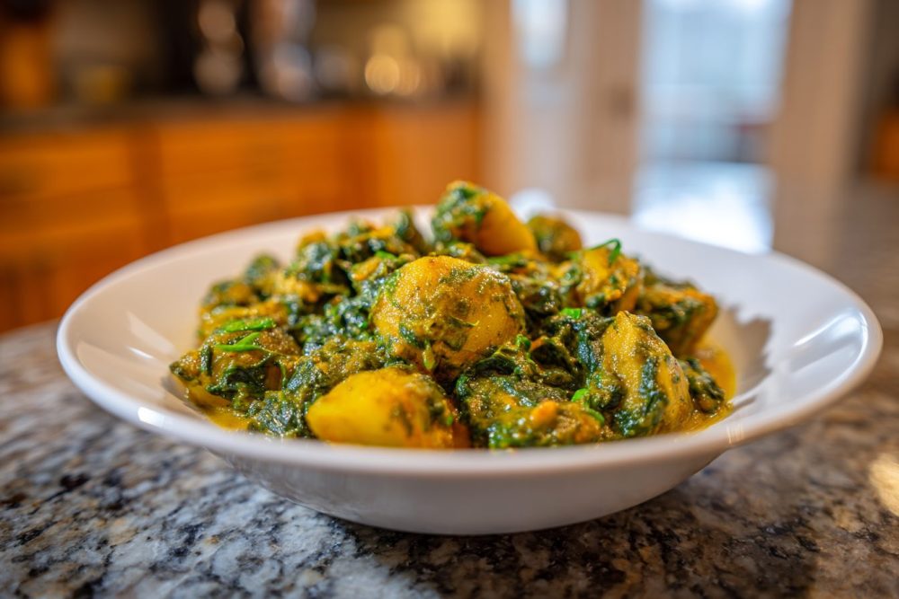 Speedy Aloo Palak: Your Go-To 30-Minute Indian Spinach & Potato Curry