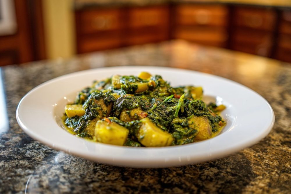 Speedy Aloo Palak: Your Go-To 30-Minute Indian Spinach & Potato Curry