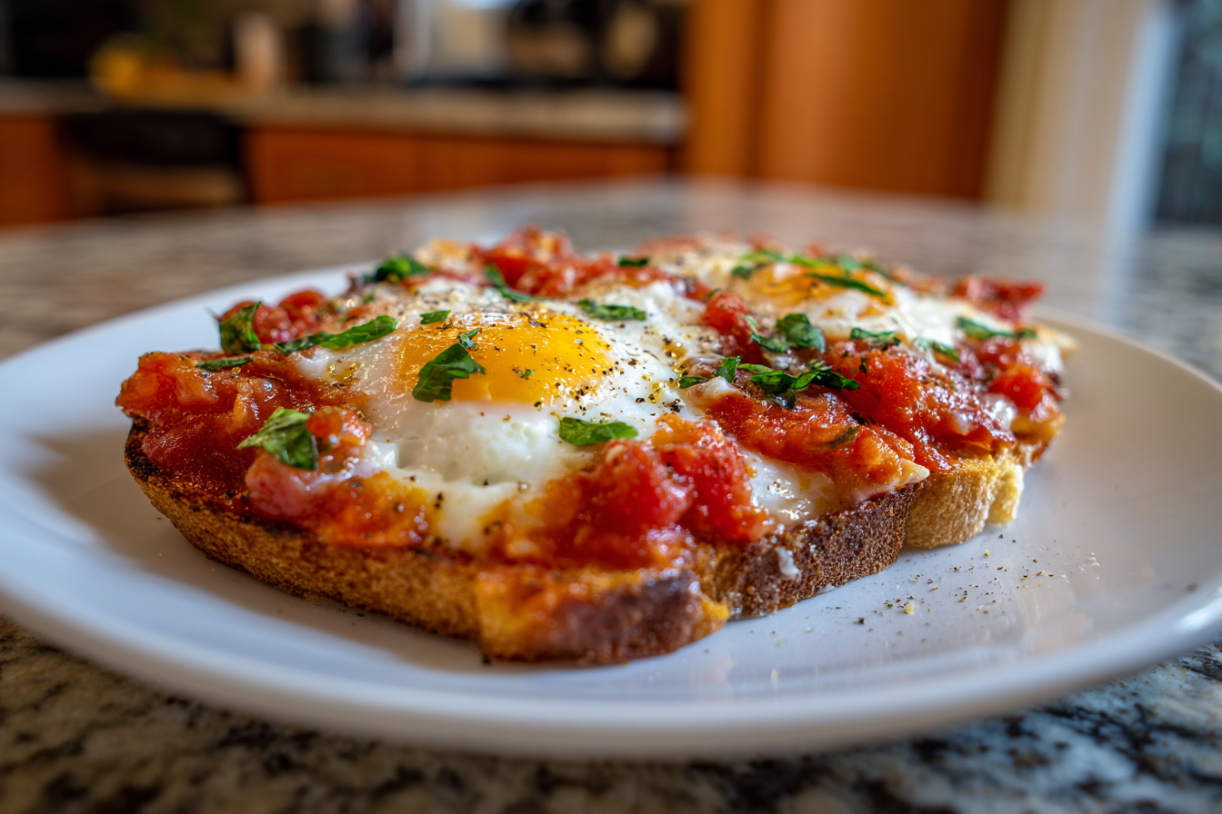 Speedy Shakshouka Toast: Your New Favorite 15-Minute Breakfast