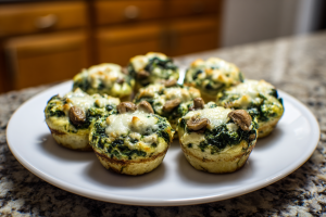 Speedy Spinach & Ricotta Bites with Melted Cheese