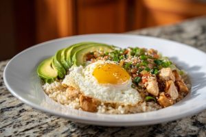 Savory Chicken & Rice Power Bowl
