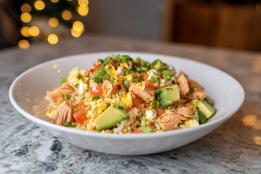 Start Your Day Strong: Savory Chicken & Rice Power Bowl for Sustained Energy