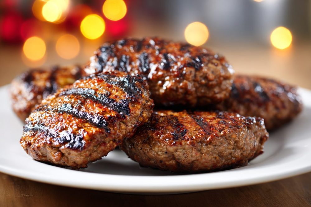 Summer's Best: Juicy Grilled Burgers with Cheddar & Smoky Corn on the Cob