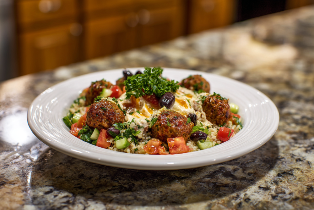 Sun-Kissed Mediterranean Chicken with Herbed Orzo: A Weeknight Delight