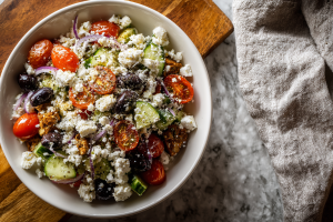 Sun-Kissed Mediterranean Chicken with Roasted Vegetables