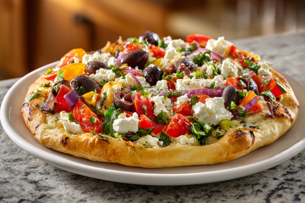 Sun-Kissed Mediterranean Flatbread: Your New Favorite Weeknight Hero