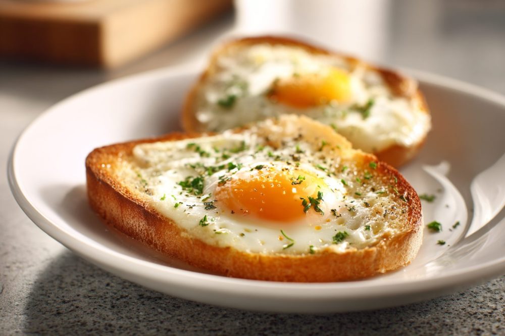 Sunrise Skillet: Baked Eggs with Feta, Spinach & Tomatoes