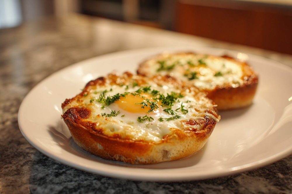Sunrise Skillet: Baked Eggs with Feta, Spinach & Tomatoes