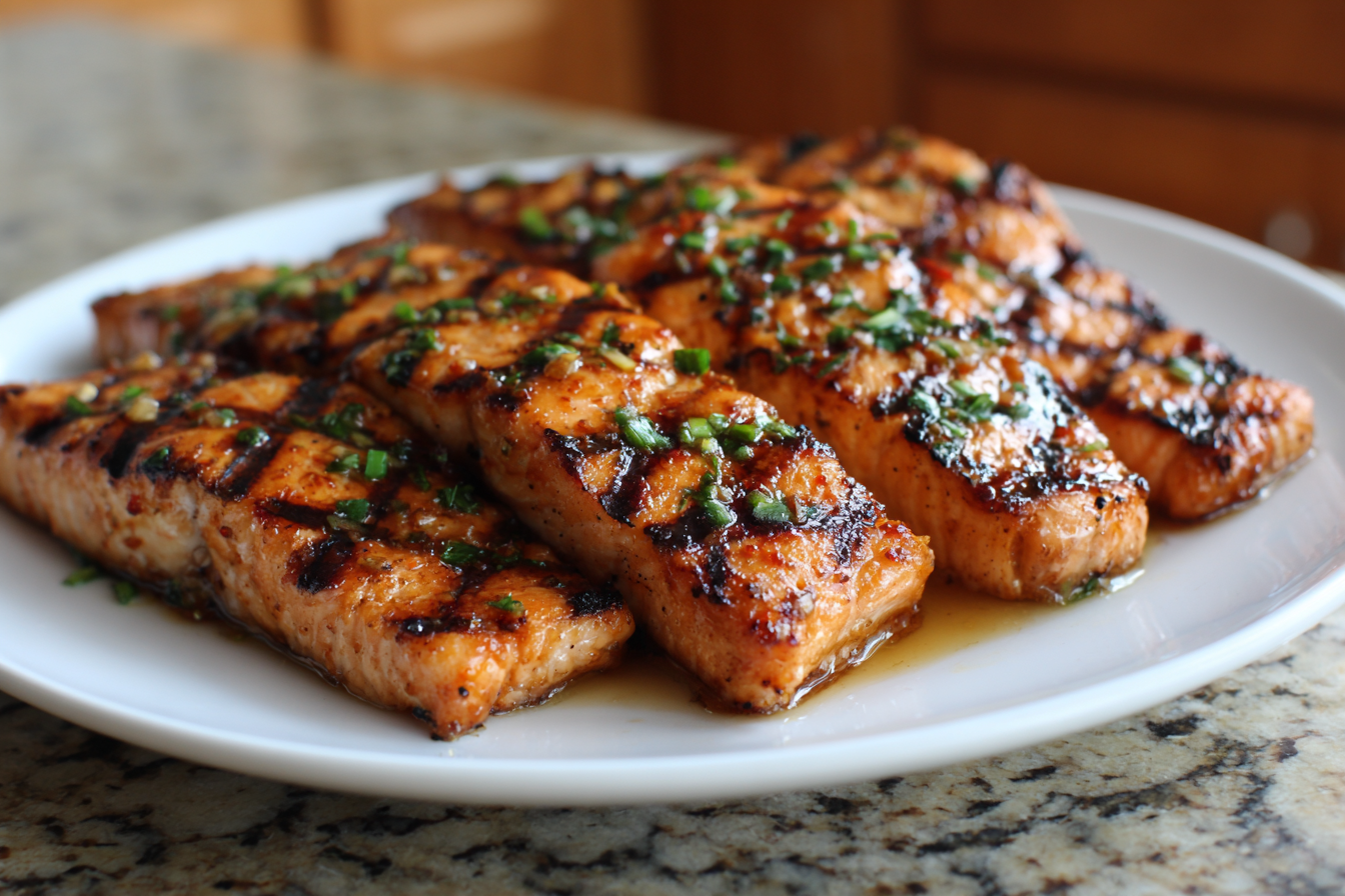 Sweet & Smoky Grilled Salmon: Your New Favorite Honey Garlic Marinade