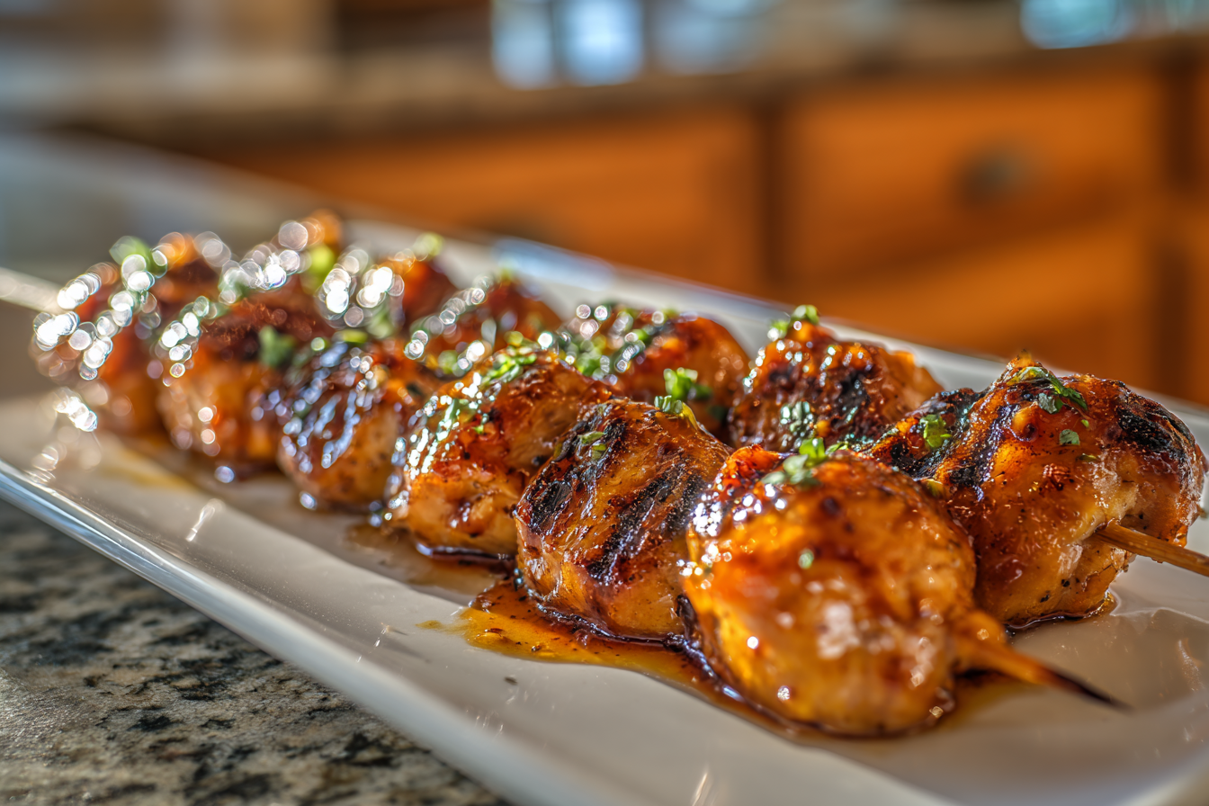 Sweet & Spicy Bang Bang Chicken Skewers: Your New Grilling Obsession