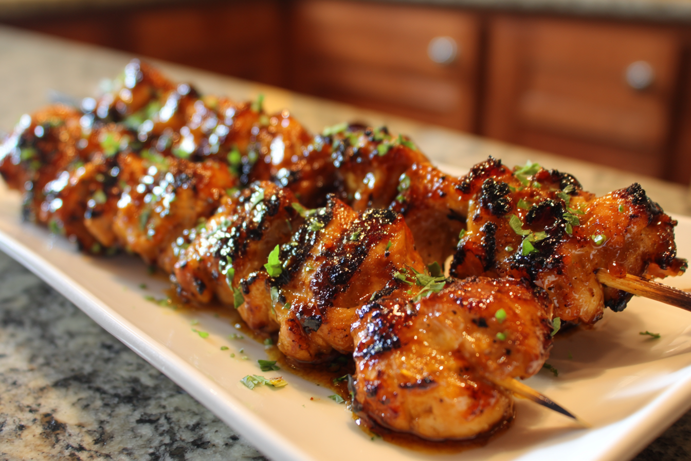 Sweet & Spicy Bang Bang Chicken Skewers: Your New Grilling Obsession