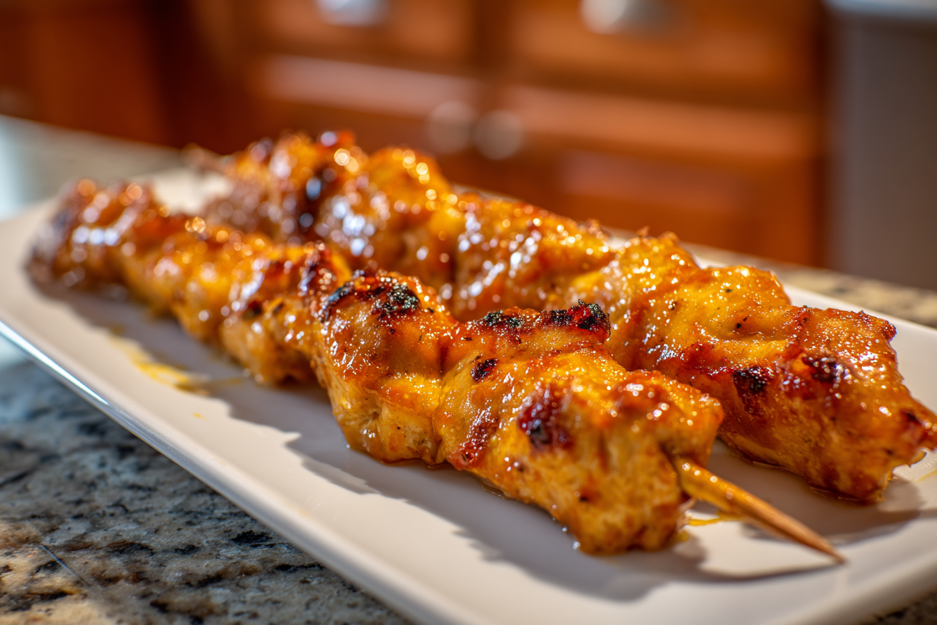Sweet & Spicy Bang Bang Chicken Skewers: Your New Grilling Obsession