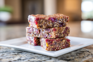 Easy 4-Ingredient No-Bake Protein Bars (Vegan, Gluten-Free)