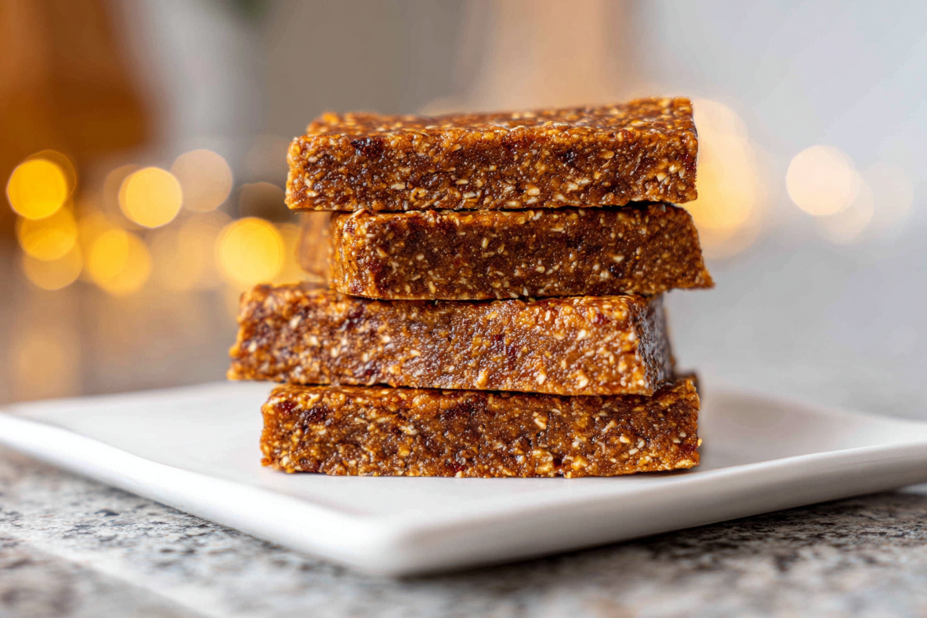The Best Easy No-Bake Protein Bars: 4-Ingredient Vegan & Gluten-Free Recipe