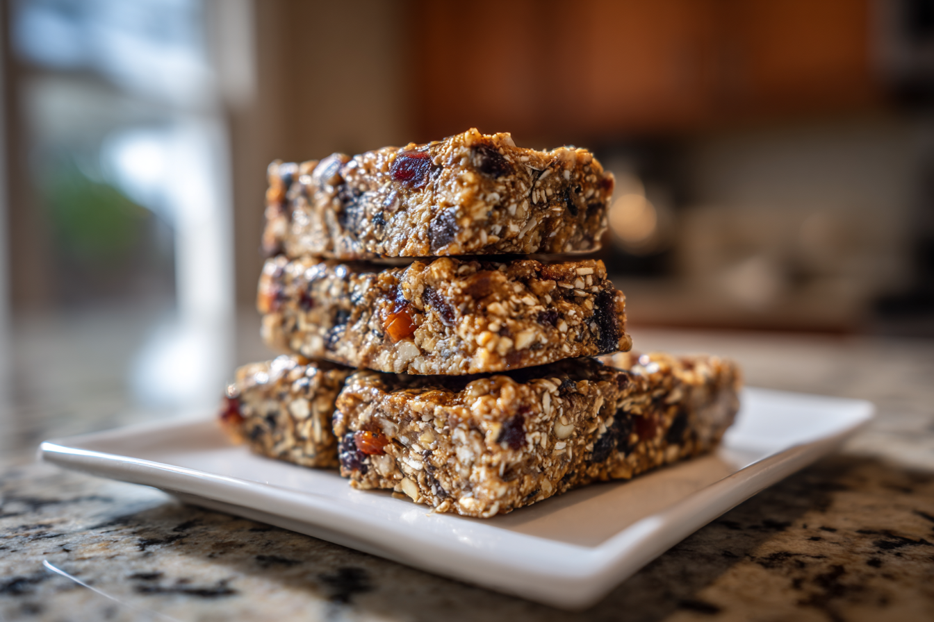 The Best Easy No-Bake Protein Bars: 4-Ingredient Vegan & Gluten-Free Recipe