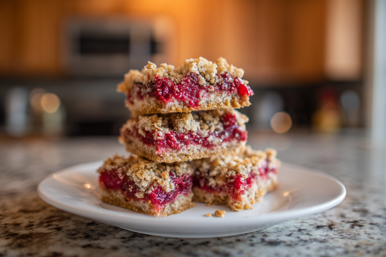 The Secret to Irresistible Vegan Berry Crumble Bars