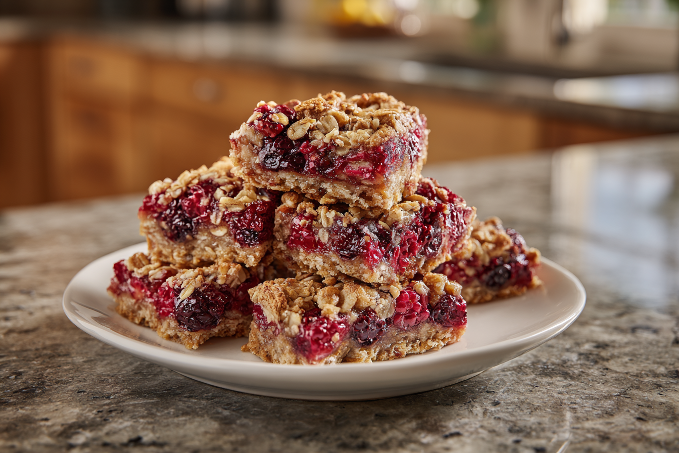 The Secret to Irresistible Vegan Berry Crumble Bars