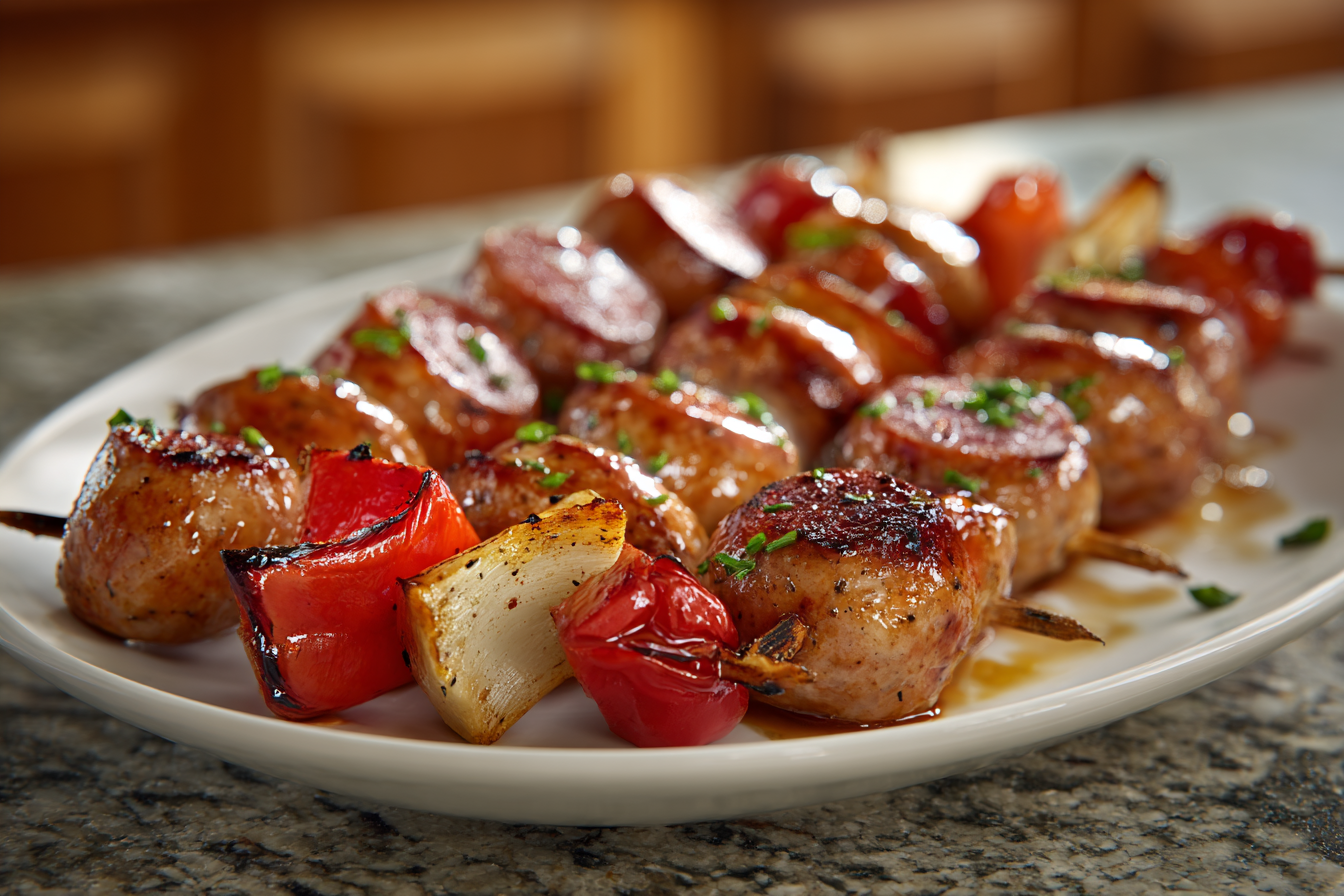 The Ultimate Backyard Bash: Grilled Delights with Meat, Veggies & Savory Skewers