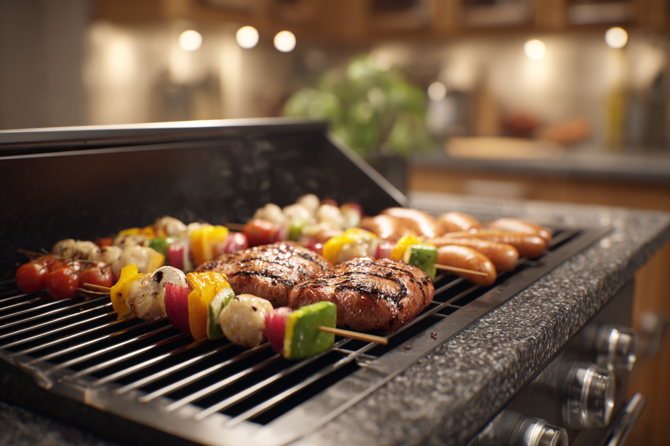 The Ultimate Backyard Bash: Grilled Delights with Meat, Veggies & Savory Skewers