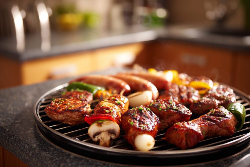 The Ultimate Mixed Grill: Sizzling Meats & Veggies on the BBQ