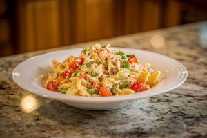 Protein-Packed Tuna Pasta Salad with Lemon-Herb Dressing