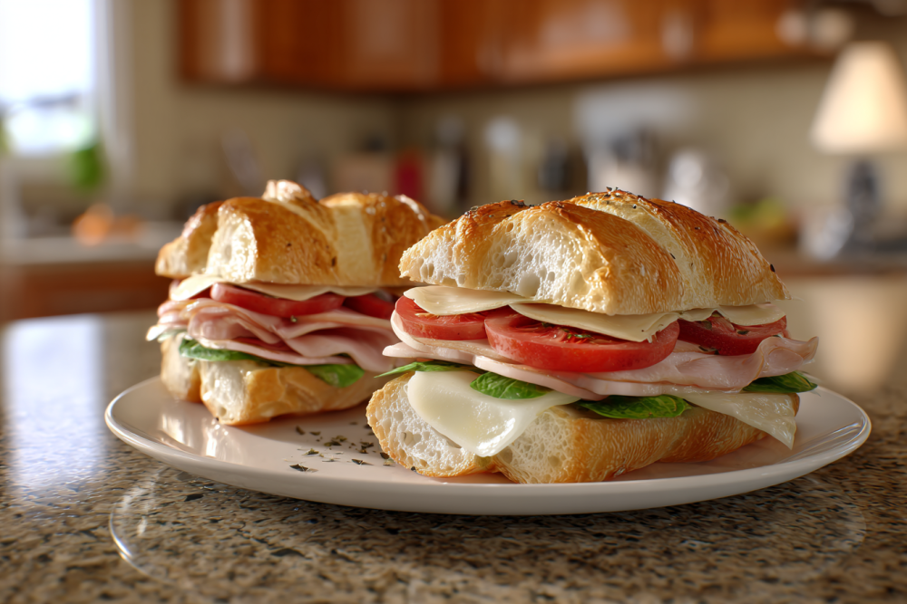 The Ultimate Stack: Crafting Perfect Meat, Cheese, and Tomato Sandwiches for Lunch