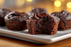Fudgy High Protein Brownie Bites