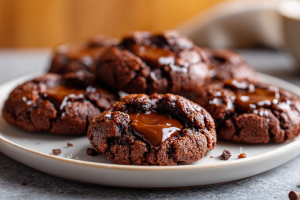 Ultimate Keto Fudge Cookies with Secret Gooey Centers