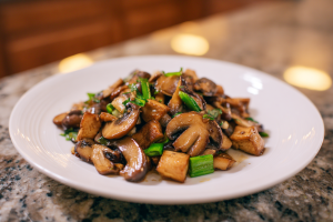 Umami Mushroom and Tofu Stir-Fry
