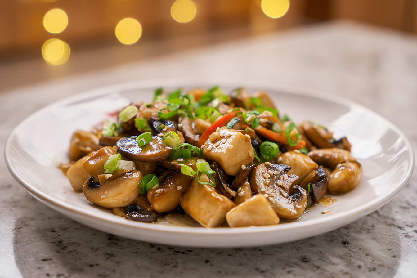 Umami-Packed Mushroom & Tofu Stir-Fry: Your Go-To Weeknight Meal