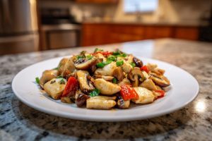 Umami-Rich Mushroom & Tofu Stir Fry