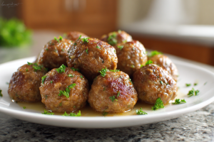 Umami-Rich Vegan Mushroom Meatballs