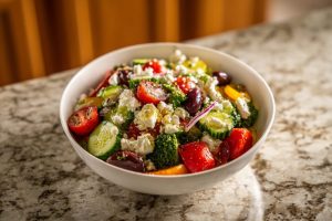 Zesty Mediterranean Chicken & Veggie Skillet