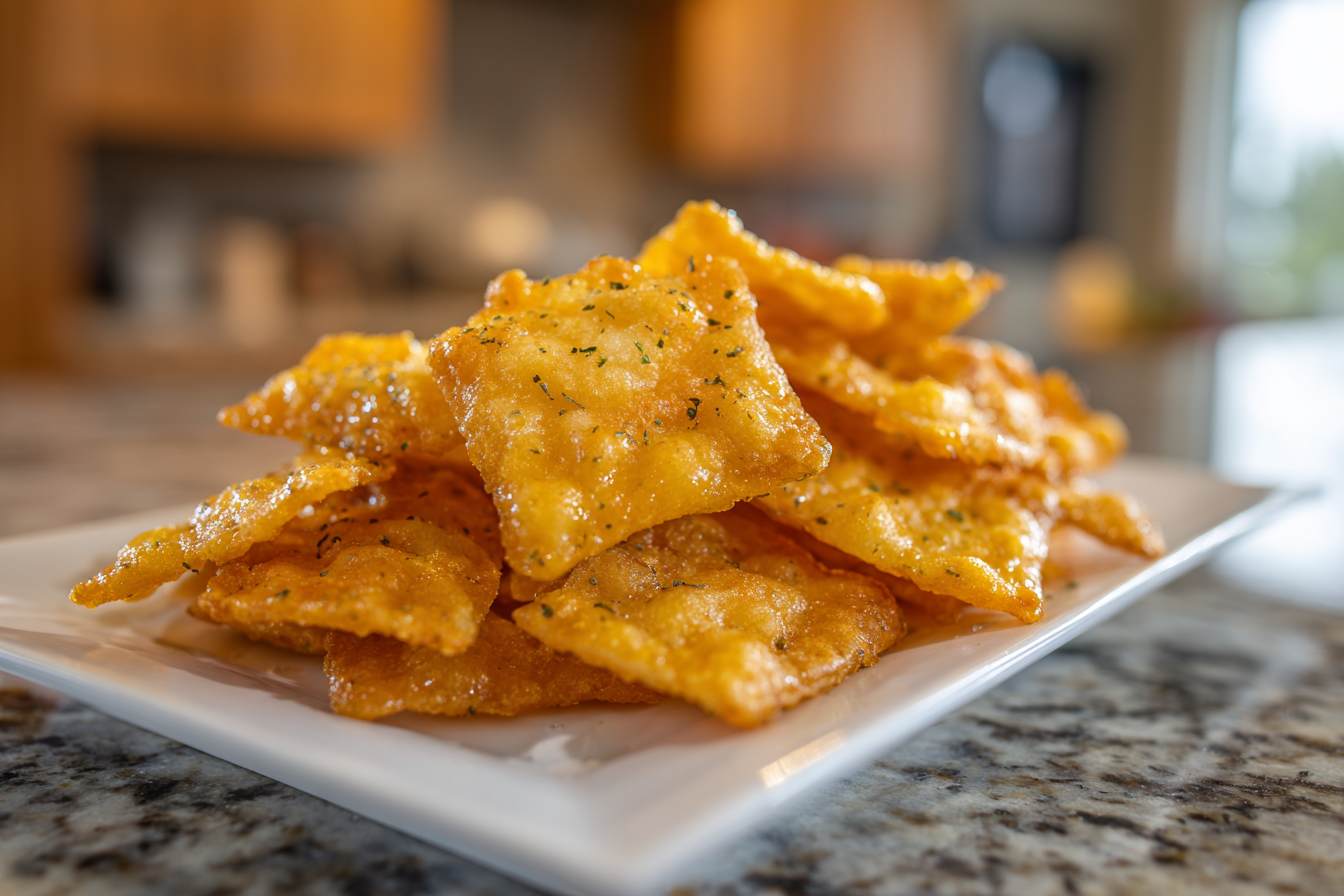 Viral Crispy Cottage Cheese Chips: The Ultimate High-Protein Snack You Need to Bake Today!