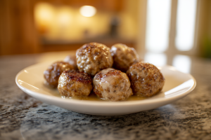 Easy Sausage and Pancake Bites