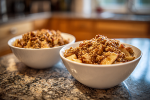 Classic Warm Apple Crumble