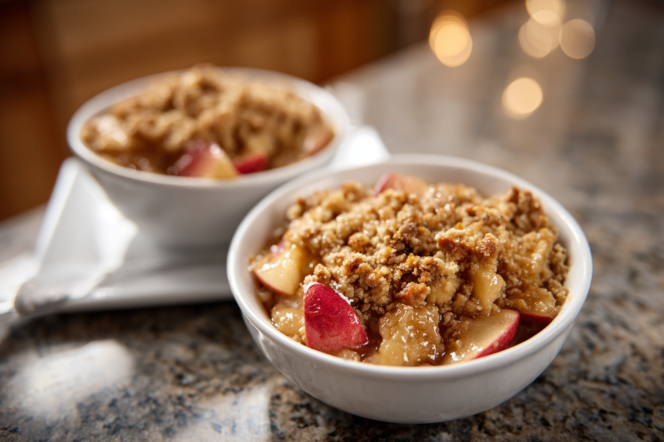 Warm Apple Crumble: Your Go-To Dessert for Cozy Nights