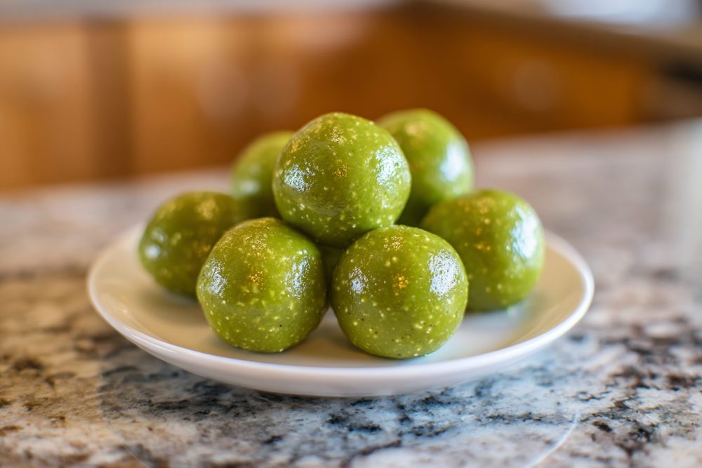 Whisk Up Wellness: Easy No-Bake Matcha Cookie Dough Protein Bites