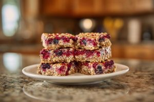 Wholesome Berry & Oat Bars