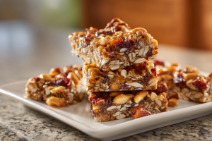 Wholesome Homemade Protein Bars with Oats & Nuts