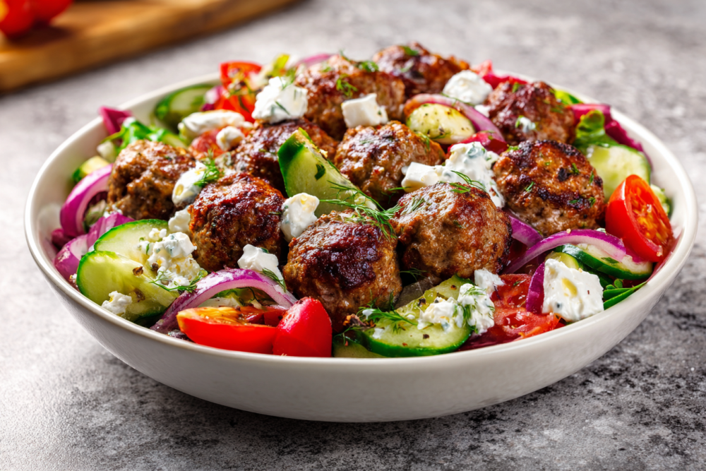 Zesty Greek Meatball Bowls: A Fresh Take on Mediterranean Comfort