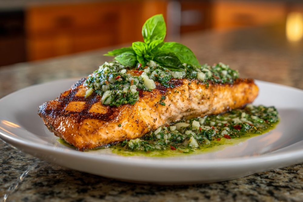 Zesty Grilled Salmon with Vibrant Chimichurri: Your New Weeknight Hero
