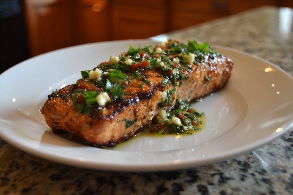 Zesty Grilled Salmon with Vibrant Chimichurri: Your New Weeknight Hero