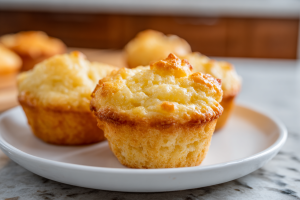 Zesty Keto Lemon Muffins