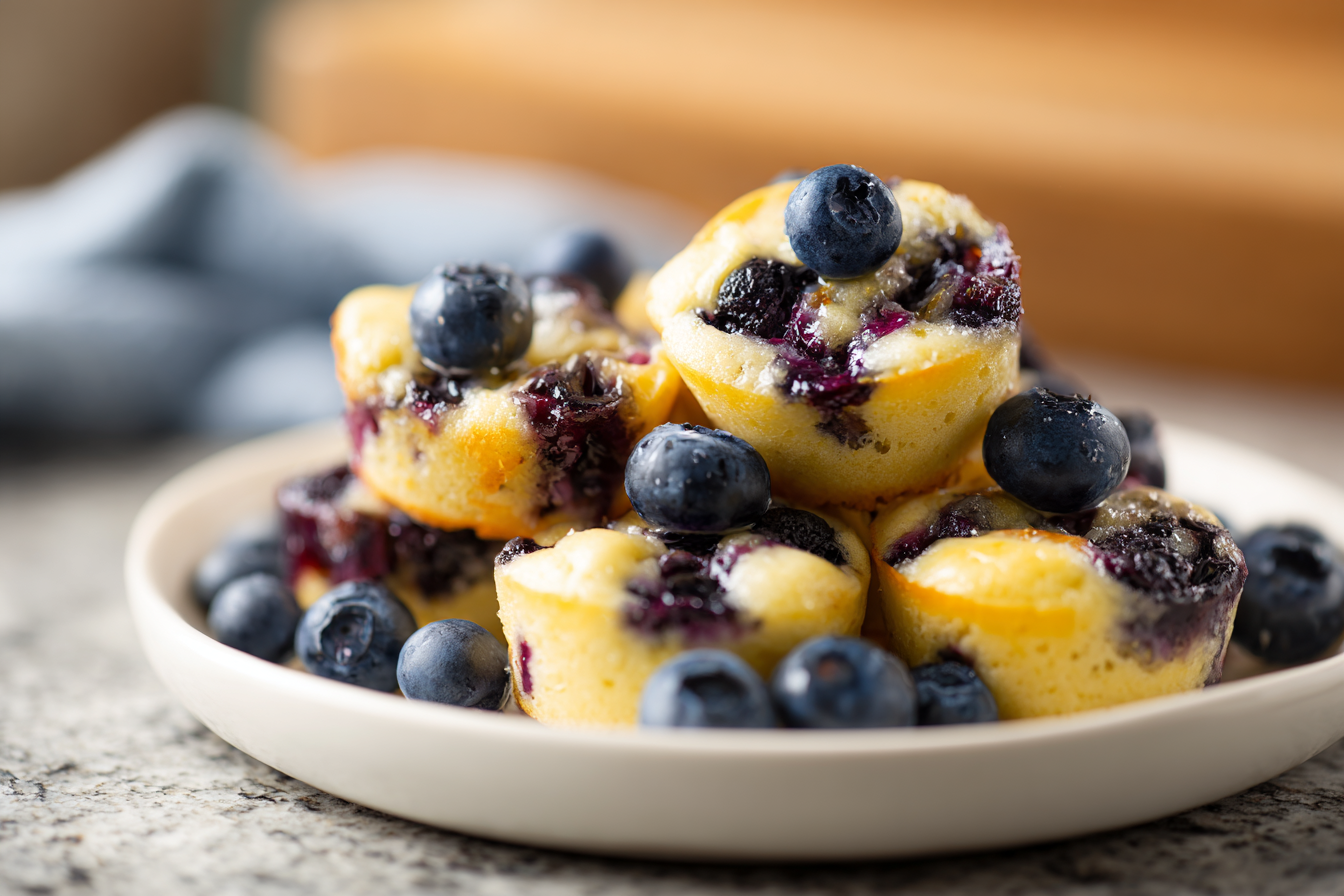 Zesty Lemon Blueberry Pancake Bites: Your New Favorite Brunch Star